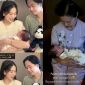 MC Mai Ngọc tung ảnh lễ đầy tháng con trai đầu lòng, vô tình để lộ tình trạng hiện tại với mẹ chồng 