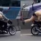 Thông tin nóng vụ CSGT chới với bám yên xe máy ở TP.HCM, lộ diện tài xế liều lĩnh