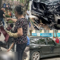 Hiện trường ám ảnh vụ cô gái 18 tuổi đứt lìa chân sau va chạm với ô tô BMW, nhân chứng bàng hoàng kể lại