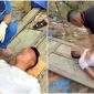 Gần 2 phút thót tim giải cứu thanh niên trói tay nhảy cầu Thanh Trì