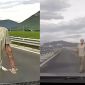 Xôn xao vụ người đàn ông cầm đá chặn xe trên cao tốc Vân Phong - Nha Trang, nghi có dấu hiệu bất thường