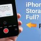 Điện thoại iPhone bị đầy bộ nhớ, đừng lo hãy thử ngay các cách sau!