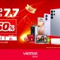 Viettel Store khuyến mãi đặc biệt ngày 7/7: 'Sale to - Giá khỏi lo', giảm đến 50%