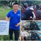 Hà Nội: Chủ xe bất lực khóc nghẹn nhìn người dân thi nhau 'cướp' hết 4 tấn vải dù đã nói là của mình