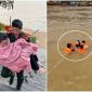Nghẹt thở giây phút cứu vớt nữ sinh viên năm 3 đại học nhảy cầu Vĩnh Tuy, Hà Nội 