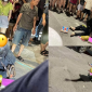 Danh tính idol TikTok nghi ngáo đá, đập phá ở TP Vinh, bị người dân khống chế giao nộp cho công an