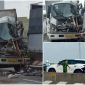 Hiện trường ám ảnh vụ tai nạn giữa 2 xe tải khiến 1 người tử vong, 1 người bị thương nặng ở Cần Thơ 