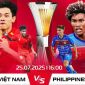 Trực tiếp U23 Việt Nam vs U23 Philippines 16h00 ngày 25/7 - Link xem trực tiếp U23 Việt Nam