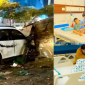 Phép màu xuất hiện với 2 cháu bé bị thương nặng trong vụ tai nạn liên hoàn ở Hà Nội, CĐM mừng rỡ