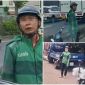 Lời khai khó chấp nhận của đối tượng mặc áo Grab hung hăng đập kính xe tải, đánh người ở TP.HCM