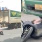 Hiện trường vụ tai nạn thương tâm ở TP.HCM: Cô gái 18 tuổi tử vong dưới bánh xe tải 
