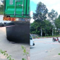 Hiện trường vụ đôi nam nữ tông vào đuôi container khiến 1 người ra đi tại chỗ, xe máy đã đi sai 