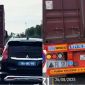 Tìm ra tài xế xe container cố tình cản trở đoàn xe ưu tiên làm nhiệm vụ, hé lộ mức phạt