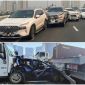 Nguyên nhân khiến cầu Thăng Long ùn tắc hơn 10km, người dân đi lại khó khăn: Tai nạn liên hoàn