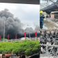 Cháy hàng trăm xe máy dưới cầu Vĩnh Tuy: Lo ngại kết cấu công trình bị ảnh hưởng nghiêm trọng