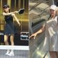 Hiền Hồ gây sốt trên sân pickleball, khoe dáng 'đáp trả' tin đồn mang bầu