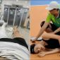 Siêu mẫu Kỳ Hân lộ vết sẹo dài khó tin sau tai nạn kinh hoàng trên sân Pickleball