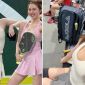 Thiều Bảo Trâm chiếm trọn spotlight trên sân pickleball nhờ 1 chi tiết, xứng danh chị đẹp năng động