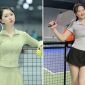 Chẳng cần hở bạo khoe thân, Á khôi thanh lịch Kim Trà My vẫn hút mọi ánh nhìn trên sân pickleball