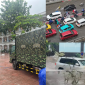 Hà Nội thành sông, quân đội điều động xe chở học sinh thoát khỏi điểm trường ngập sâu