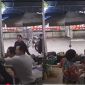 Camera ghi lại cảnh người đàn ông lao vào quán túm tóc, đấm người phụ nữ gãy mũi vì xích mích nhỏ