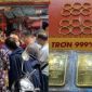 Người dân đổ xô đi mua vàng trước tin áp thuế giao dịch, giá vàng vẫn tăng dựng đứng