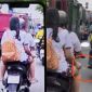 Xác minh danh tính 2 nữ sinh đi xe máy không đội mũ bảo hiểm, phì phèo hút thuốc giữa đường ở TP.HCM