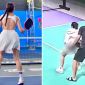 Xôn xao hình ảnh thầy dạy pickleball có hành vi phản cảm với cô gái, cộng đồng phản ứng trái chiều