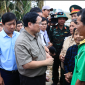 Thủ tướng Phạm Minh Chính chỉ đạo khẩn sau khi đến thăm người dân chịu ảnh hưởng nặng nề do mưa lũ