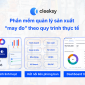 Chuẩn hóa quy trình sản xuất với phần mềm quản lý sản xuất Cleeksy