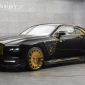 Rolls-Royce Spectre bản độ Mansory gây tranh cãi: Gắn loa ngoài, dát vàng khắp thân xe