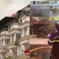 Hà Nội: Cháy mái nhựa dãy biệt thự Gleximco, khói lửa bốc cao