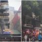 Cháy lớn tại căn nhà 5 tầng trên phố Hàng Mã, Hà Nội