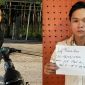 Lời khai nghi phạm chém bạn do mâu thuẫn lúc nhậu tại phòng trọ, rồi trộm xe máy bỏ trốn