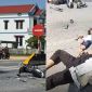 Quảng Trị: Hiện trường xe máy va chạm xe khách, danh tính 3 thiếu niên bị thương nặng nằm bất động 