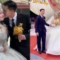 Đám cưới ở Phú Thọ ngang ngửa lễ sắc phong vương hậu, hoa cưới làm bằng vàng nguyên chất
