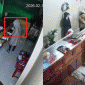 Clip ghi lại quá trình người đàn ông xâm nhập, vượt qua nhiều lớp cửa bảo vệ cướp tiệm vàng