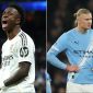 Nhận định bóng đá Real Madrid vs Man City - Champions League: Haaland lu mờ trước Vinicius?