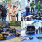 Tuyên Quang: CSGT tóm gọn 2 xe chở hơn 2 tấn thực phẩm không rõ nguồn gốc