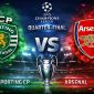 Trực tiếp Sporting vs Arsenal - 02h00 ngày 8/4 - Link xem trực tiếp Tứ kết UEFA Champions League mới nhất