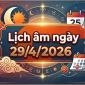 Xem lịch âm ngày 29/4: Tra cứu nhanh, chính xác giờ tốt xấu và các yếu tố phong thủy trong ngày