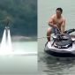 Nguyên nhân flyboard đang bay thì rơi xuống nước, lời kể của anh bán nước vứt ví và đồ để cứu người