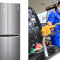 Bảng giá xăng dầu ngày 8/5: Dầu Diesel lao dốc từ đỉnh, giá tủ lạnh LG Multi Door rẻ