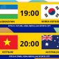 AFC trực tiếp bóng đá U17 châu Á 2026: U17 Việt Nam vs U17 Australia; U17 Uzbekistan vs U17 Hàn Quốc
