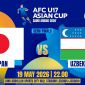 Kết quả, tỷ số U17 Nhật Bản vs U17 Uzbekistan 22h 19/5 - Bán kết U17 châu Á: Bản lĩnh nhà vô địch