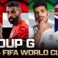 Lịch thi đấu bảng G World Cup 2026: Iran ngáng đường Ai Cập; ĐT Bỉ chia tay thế hệ vàng