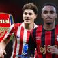 Tin chuyển nhượng Arsenal: Pháo thủ đại phẫu đội hình sau thất bại tại Champions League