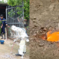 Nguyên nhân ban đầu vụ sân nhà dân tự cháy ở Sơn La, tìm thấy chất gì chôn lẫn trong bê tông?
