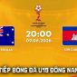 Link xem trực tiếp bóng đá U19 Australia vs U19 Campuchia 9/6: U19 Việt Nam vào bán kết U19 ĐNÁ?