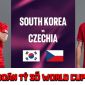 Dự đoán tỷ số, kết quả Hàn Quốc vs CH Séc 9h ngày 12/6 - Nhận định bóng đá World Cup 2026